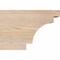 Ekena Millwork Mediterranean Rough Sawn Rafter Tail, Douglas Fir, 6"W x 8"H x 12"L RFT06X08X12MED00RDF - alternate 4